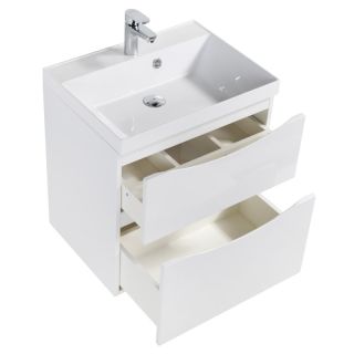Тумба под раковину BelBagno Marino 80см Bianco Lucido MARINO-H60-800-2C-SO-BL-P